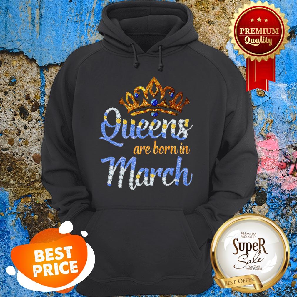 Nice Queen Are Born In March Shirt