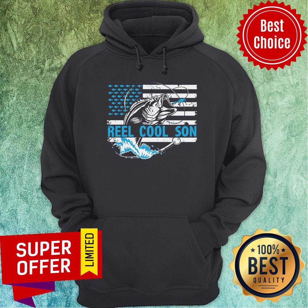 Nice Reel Cool Son American Flag Shirt