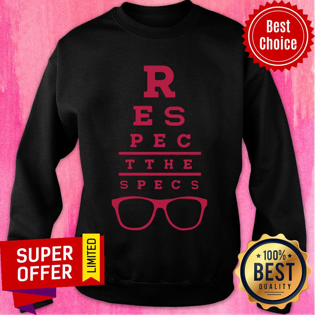 Nice Rodrigo Blankenship Merch Respect The Specs Eye Exam Shirt