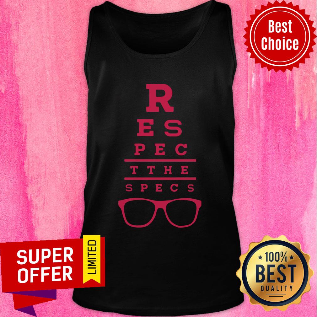 Nice Rodrigo Blankenship Merch Respect The Specs Eye Exam Shirt