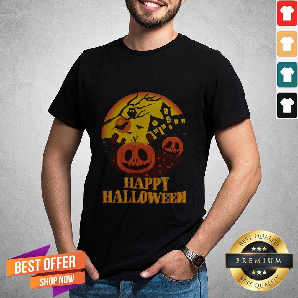 Nice Scary Happy Halloween Day Shirt