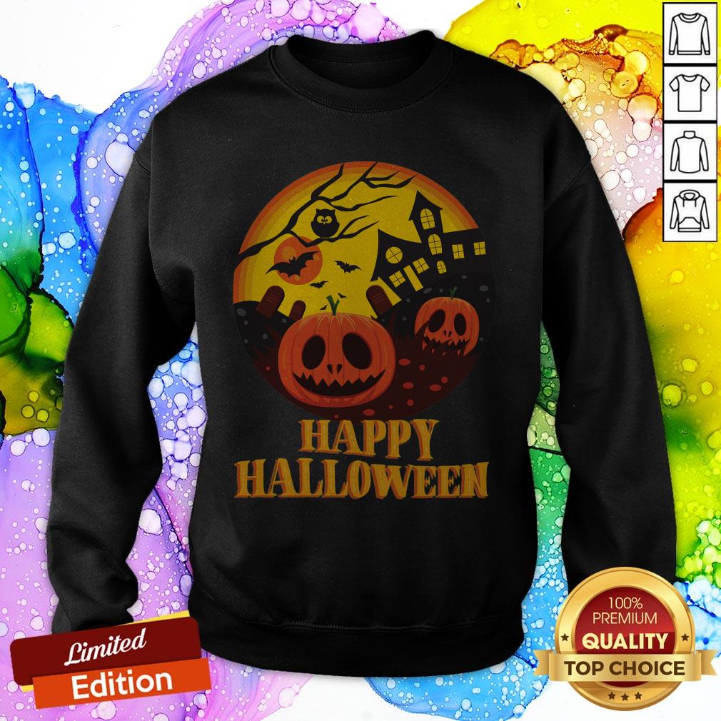 Nice Scary Happy Halloween Day Shirt