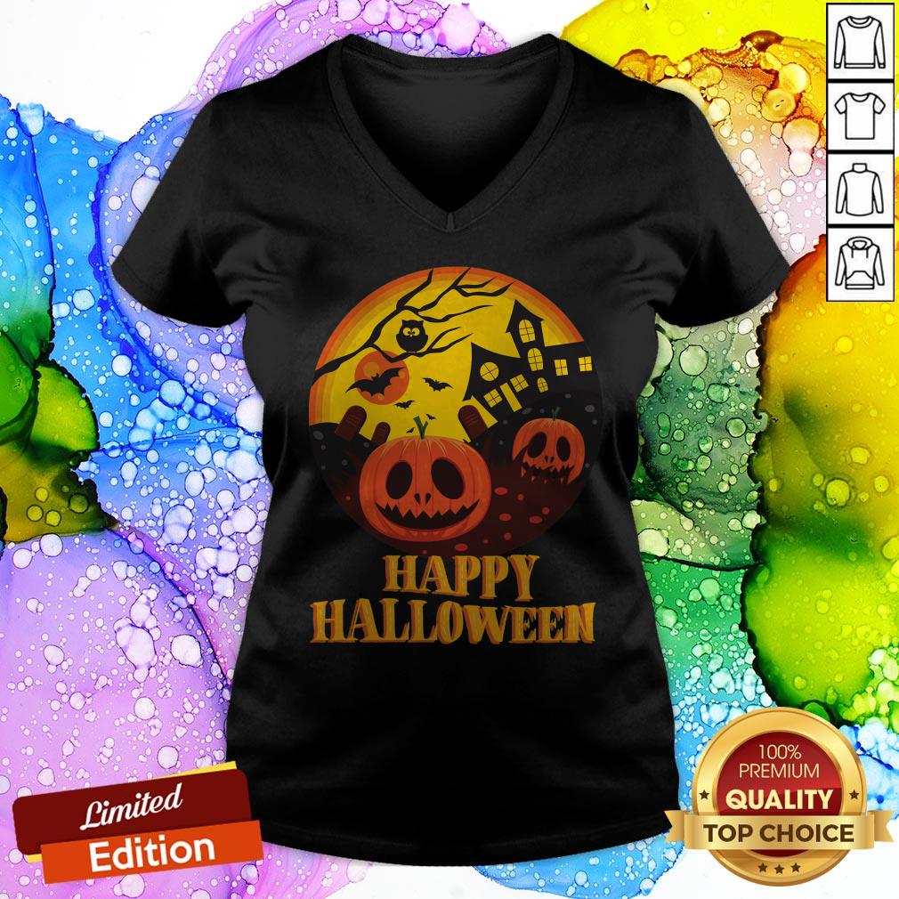 Nice Scary Happy Halloween Day Shirt