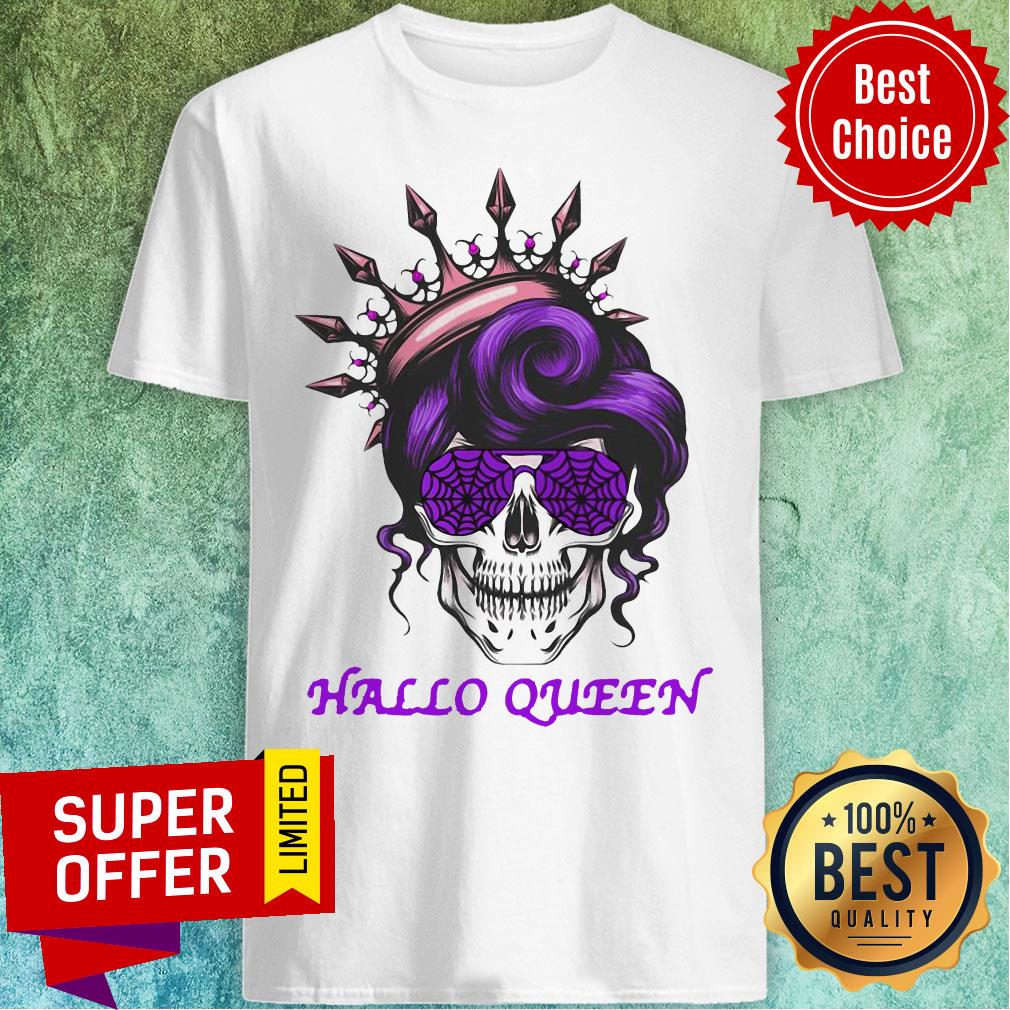 Nice Sugar Skull Hallo Queen Shirt