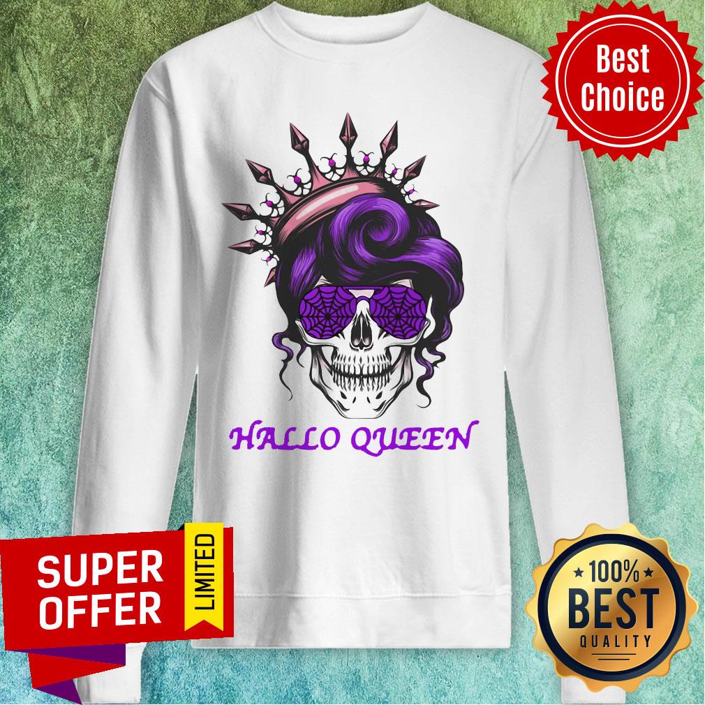 Nice Sugar Skull Hallo Queen Shirt
