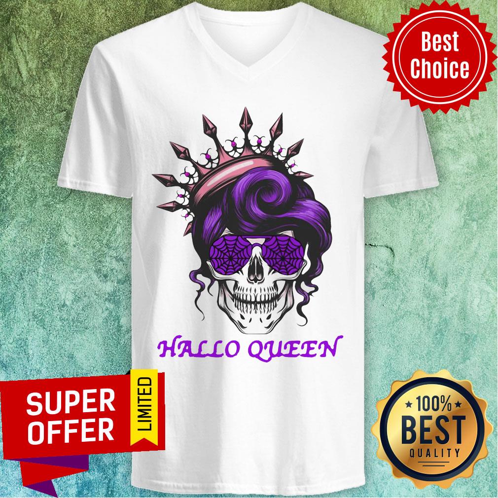 Nice Sugar Skull Hallo Queen Shirt