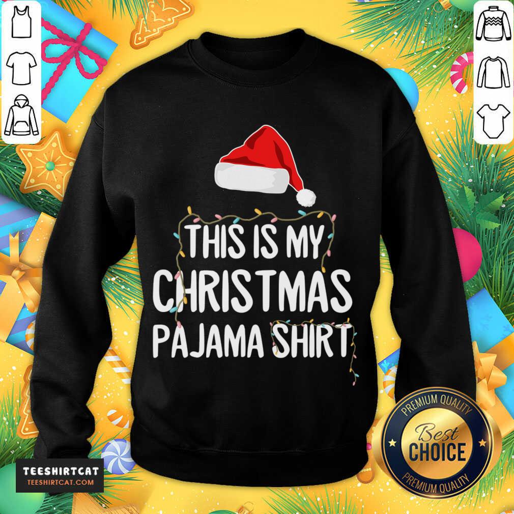 Nice This Is My Christmas Pajama Santa Xmas Gift T-Shirt