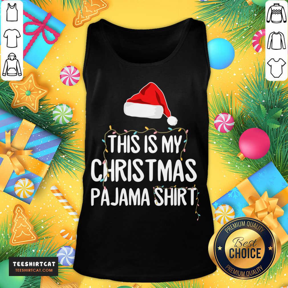 Nice This Is My Christmas Pajama Santa Xmas Gift T-Shirt