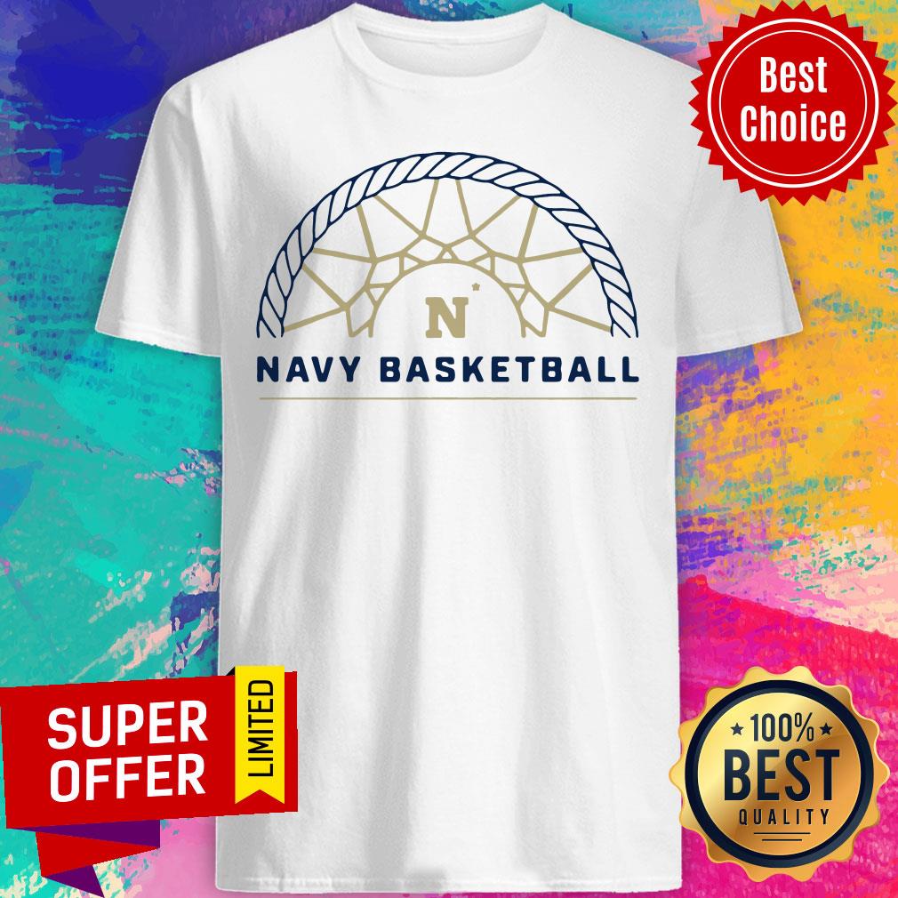 Nice Virtual Midnight Madness Navy Basketball Shirt