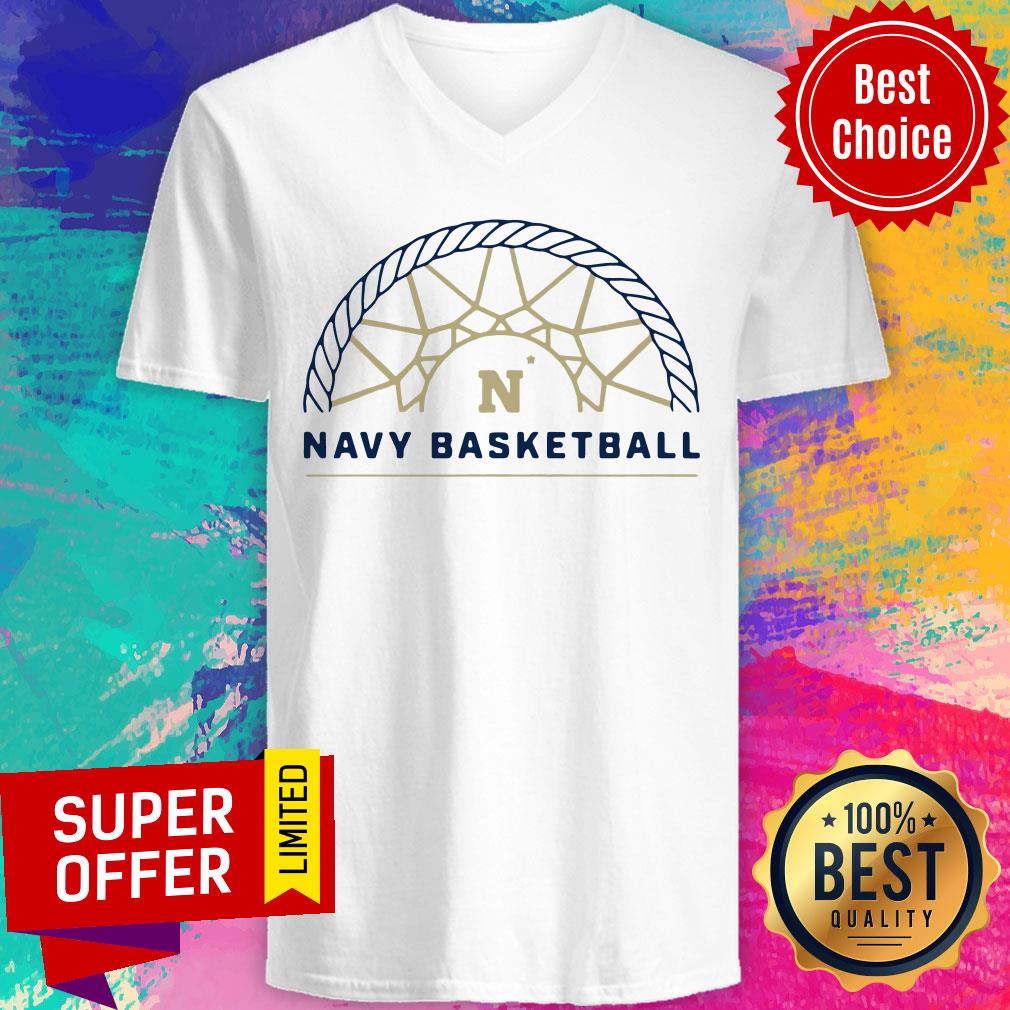 Nice Virtual Midnight Madness Navy Basketball Shirt