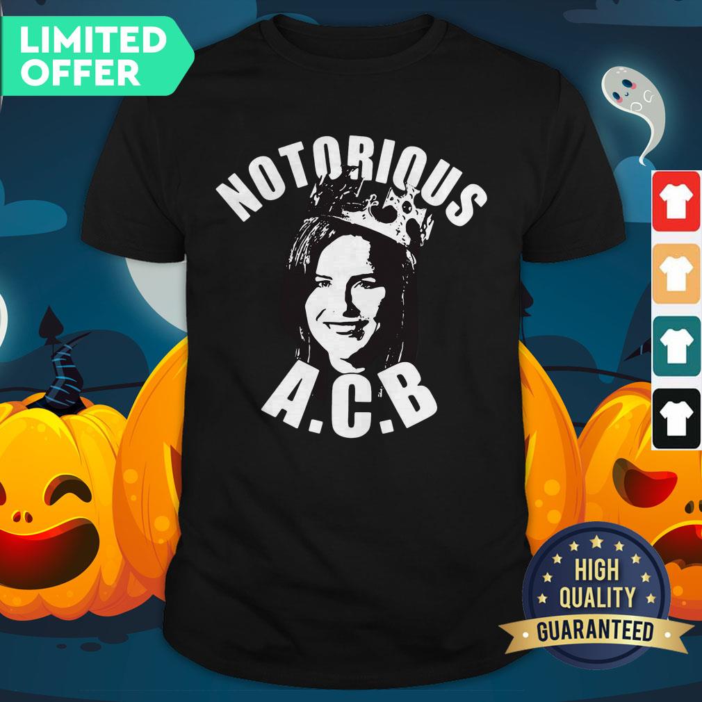 Official Amy Coney Barrett Notorious ACB Shirt