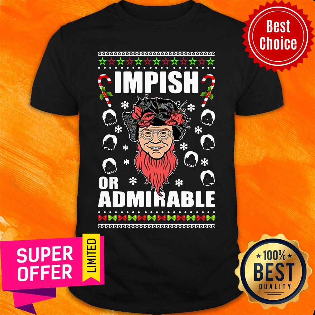 Official Belsnickel Impish Or Admirable Christmas Shirt
