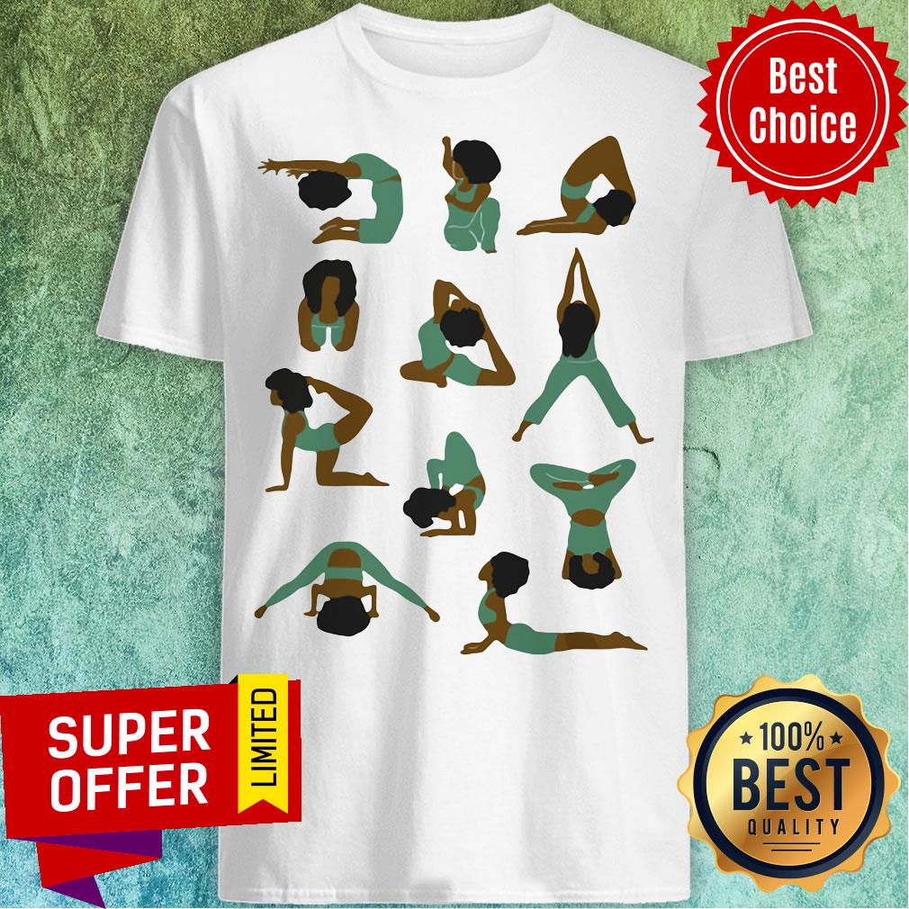 Official Black Woman Yoga Shirt