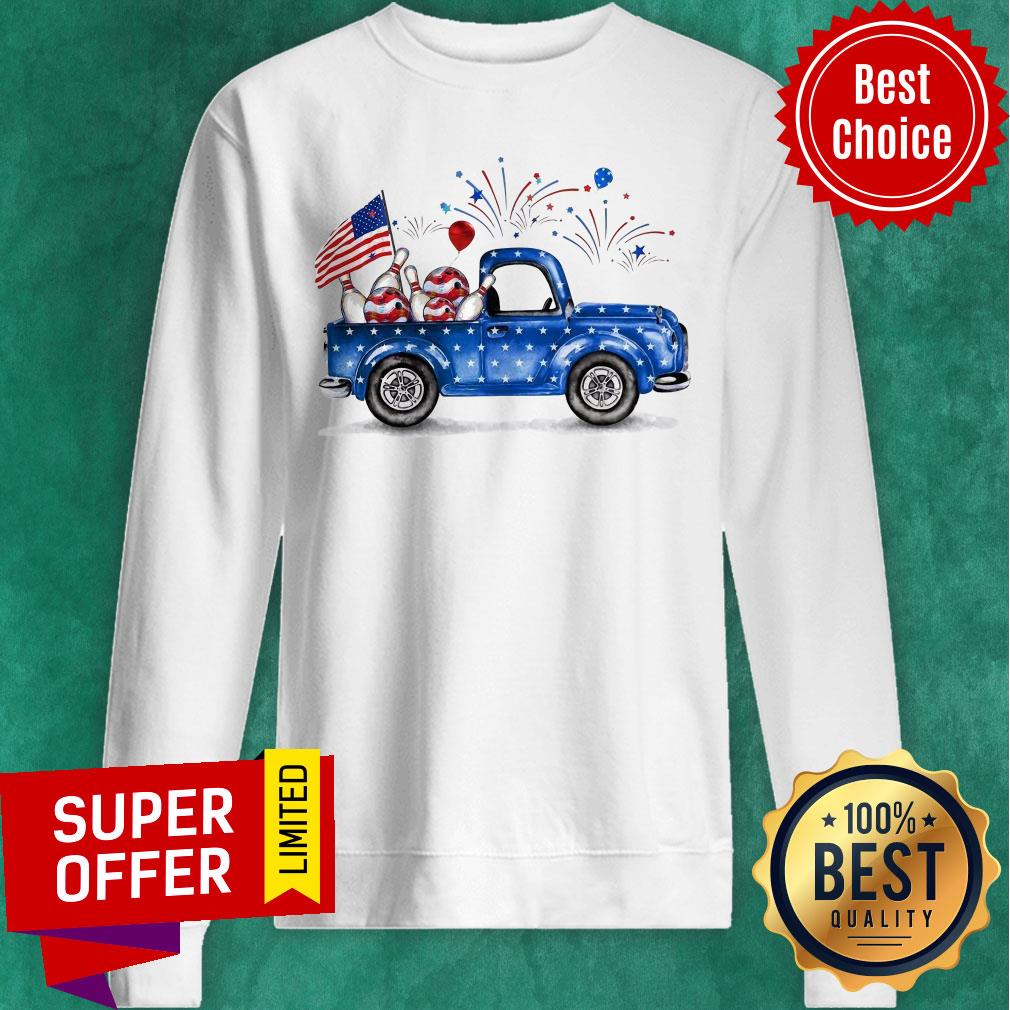 Official Bowling Firework Car Shirt