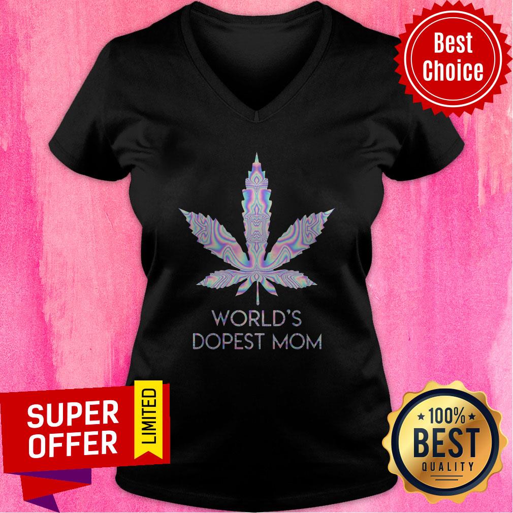 Official Cannabis Weed World’s Dopest Mom Shirt
