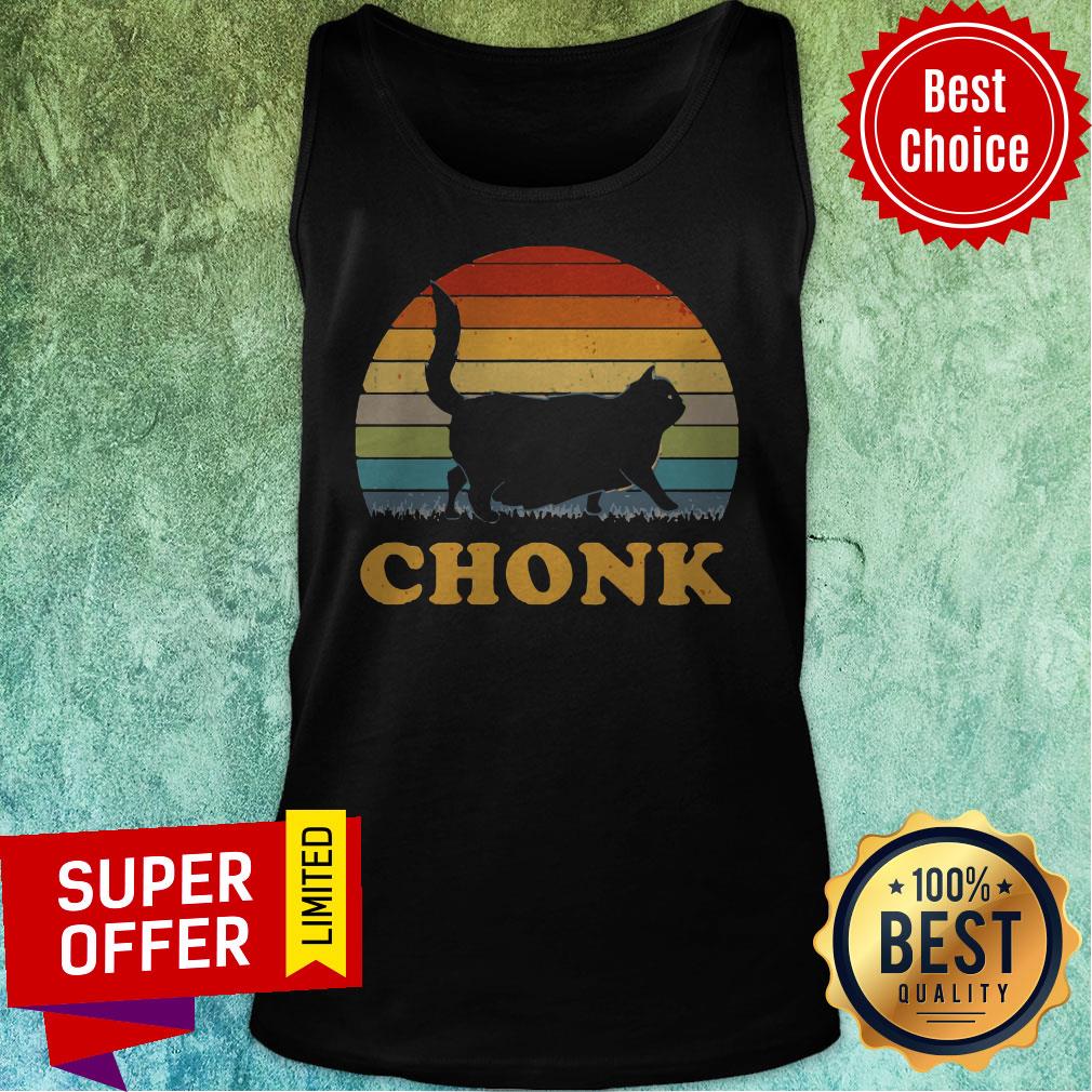 Official Cat Chonk Vintage Retro Shirt