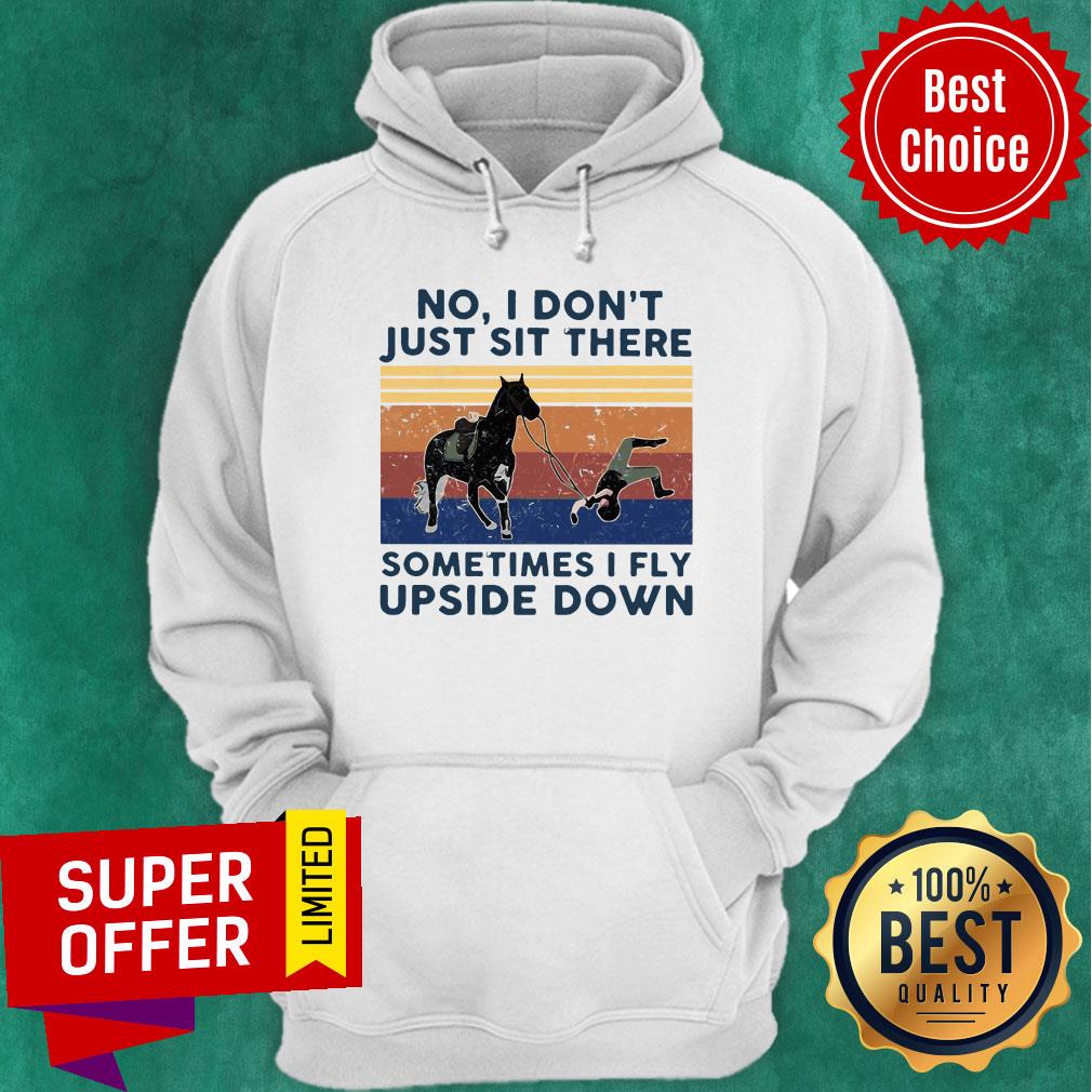 Official Equestrian No I Don’t Just Sit There Horse Baseball Vintage Shirt