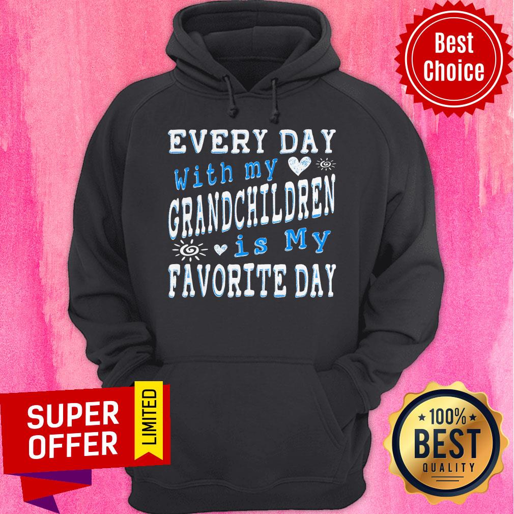 Official Every Day With My Grandchildren Is My Favorite Day Shirt