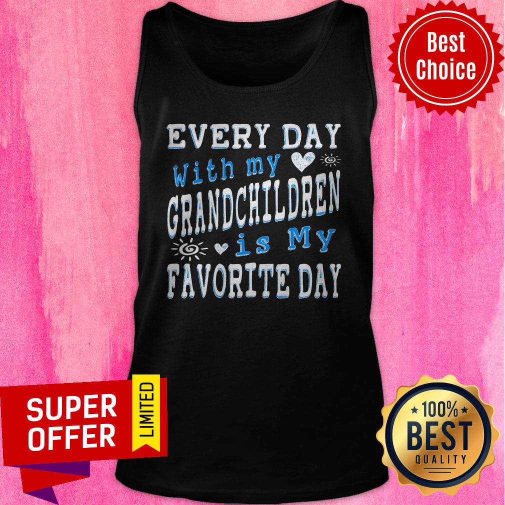 Official Every Day With My Grandchildren Is My Favorite Day Shirt