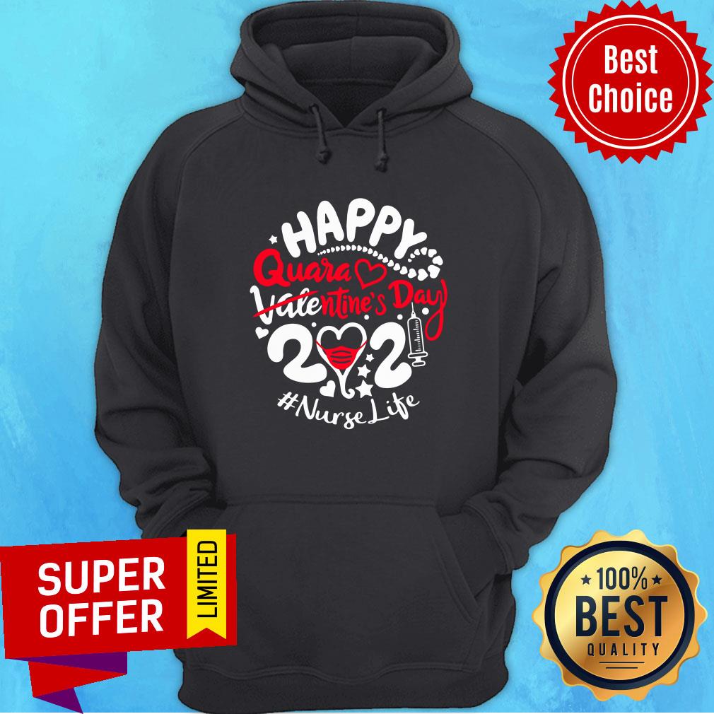 Official Happy Quarantined Valentine's Day 2021 Registered Nurse Shirt