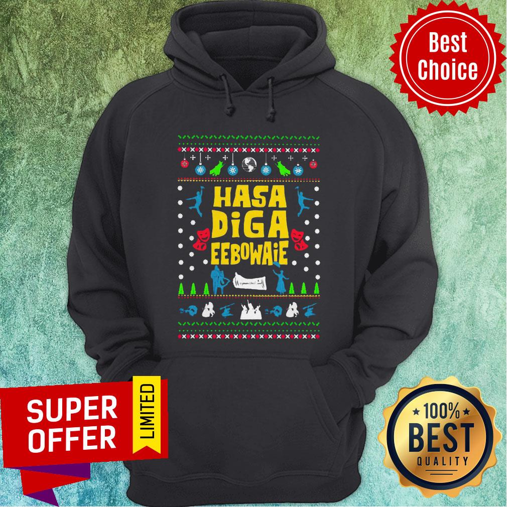 Official Hasa Diga Eebowai Broadway Ugly Christmas Shirt