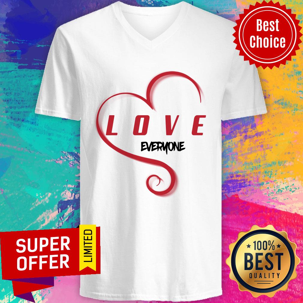 Official Heart Love Everyone Shirt