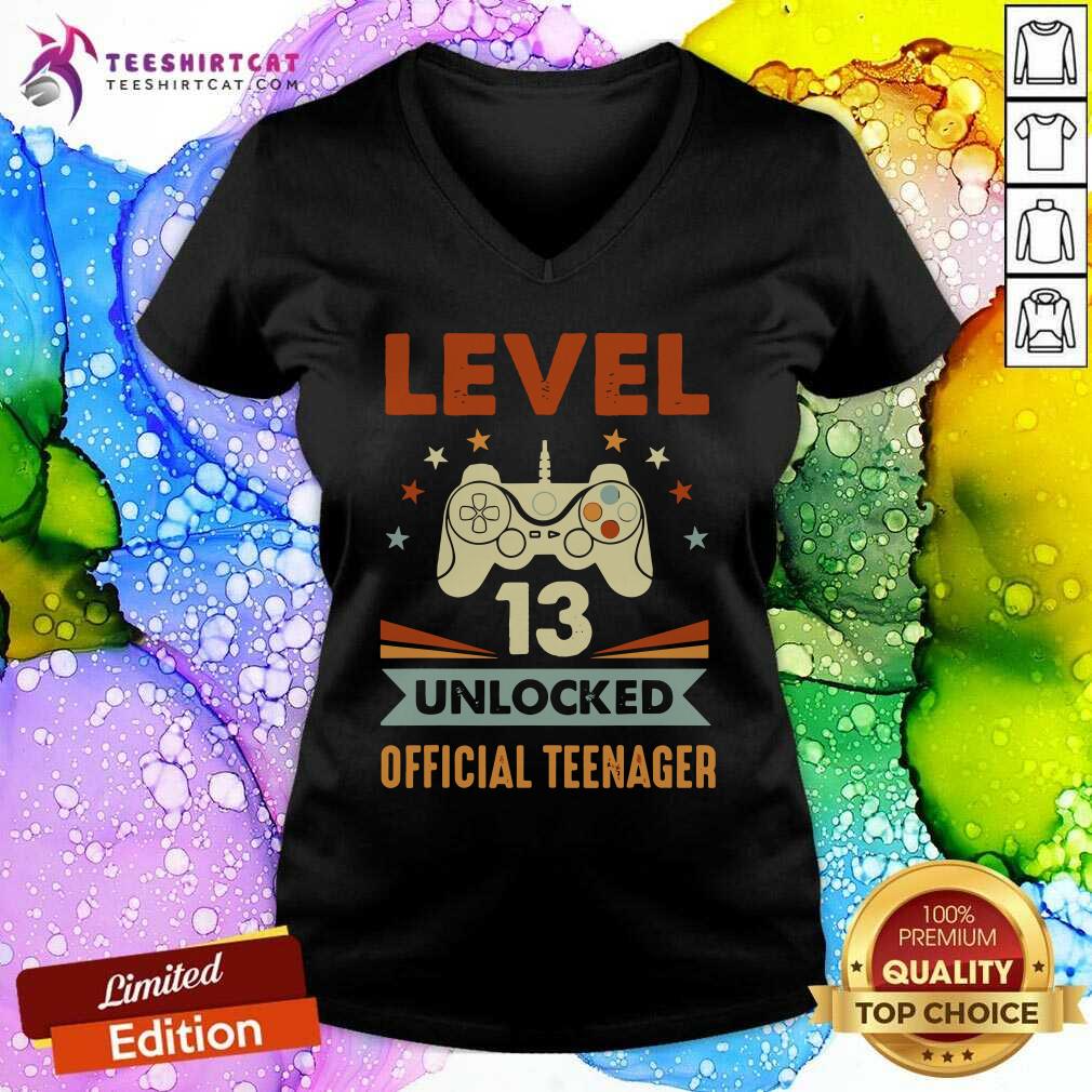 Official Level 13 Unlocked Official Teenager Shirt