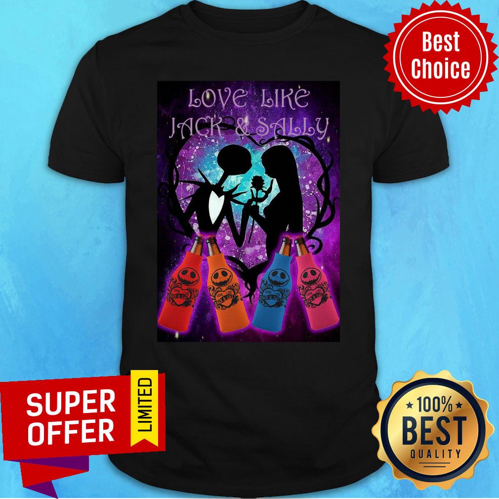 Official Love Like Jack And Sally Beer Shirt