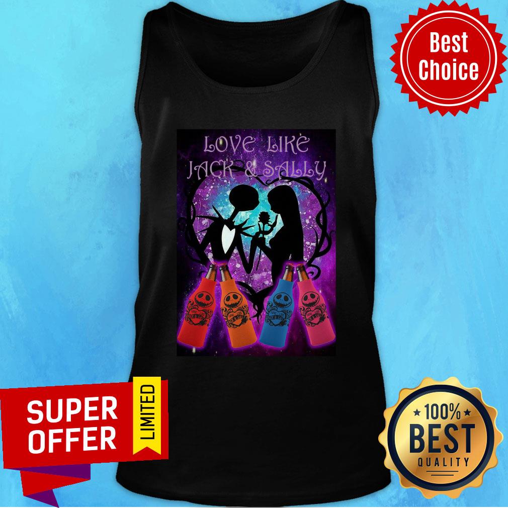 Official Love Like Jack And Sally Beer Shirt