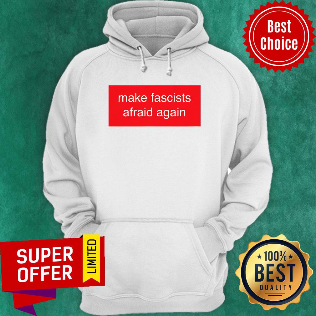 Official Make Fascists Afraid Again Red Shirt