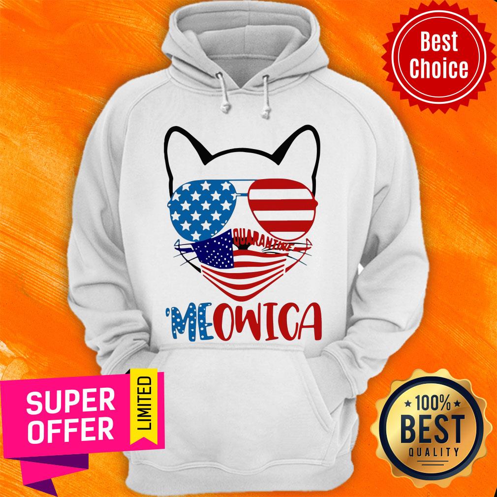 Official Meowica 4th Of July Merica Quarantine Shirt