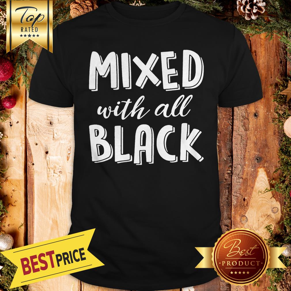 Official Mixed With All Black Shirt
