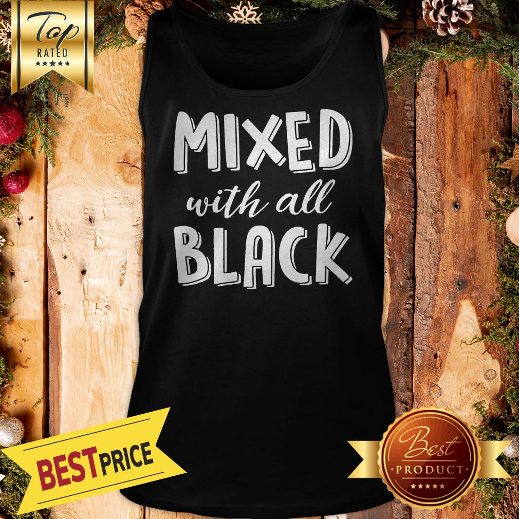 Official Mixed With All Black Shirt