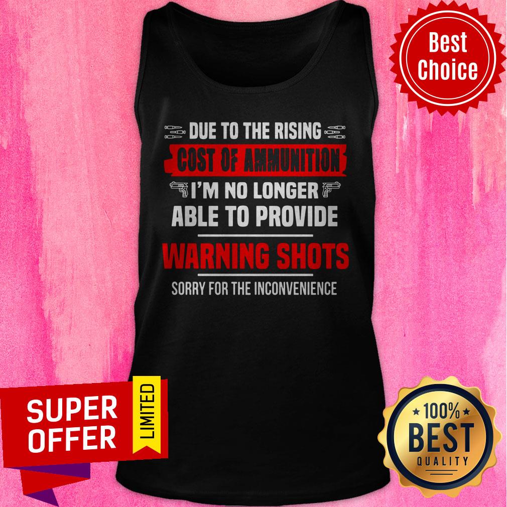 Official Not Able To Provide Warning Shots Shirt