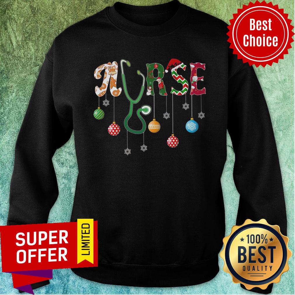 Official Nurse Merry Christmas Shirt