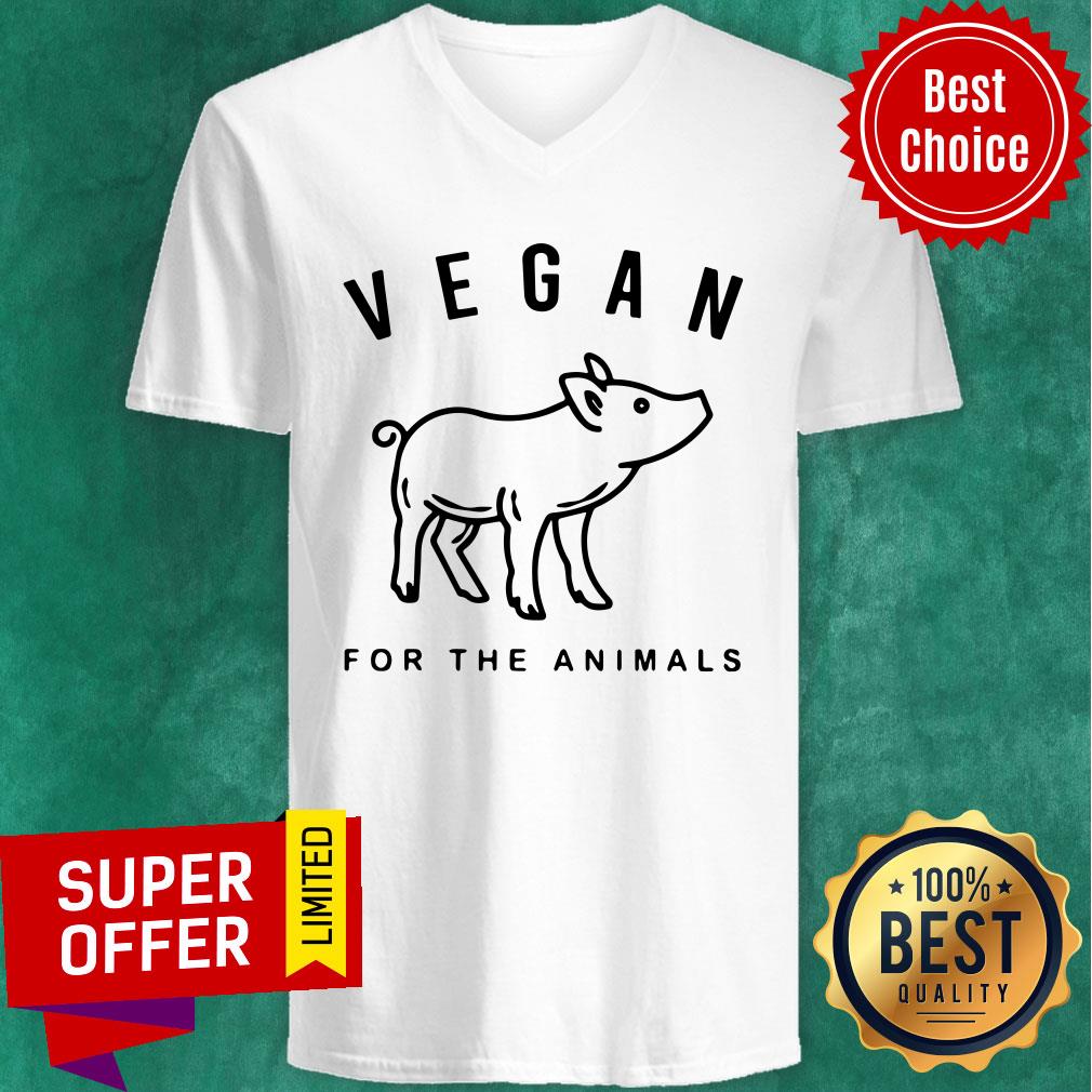 Official Pig Vegan For The Animals Shirt