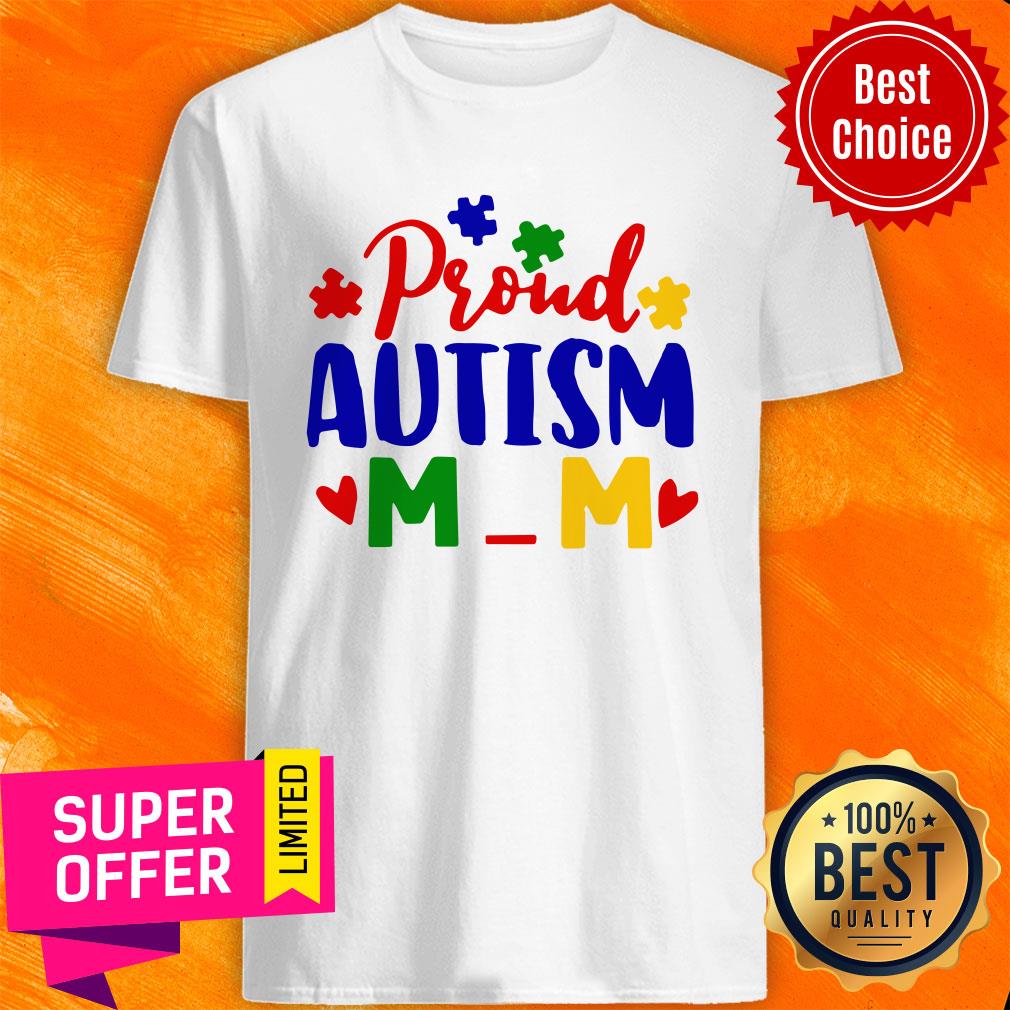 Official Proud Autism Mom Shirt