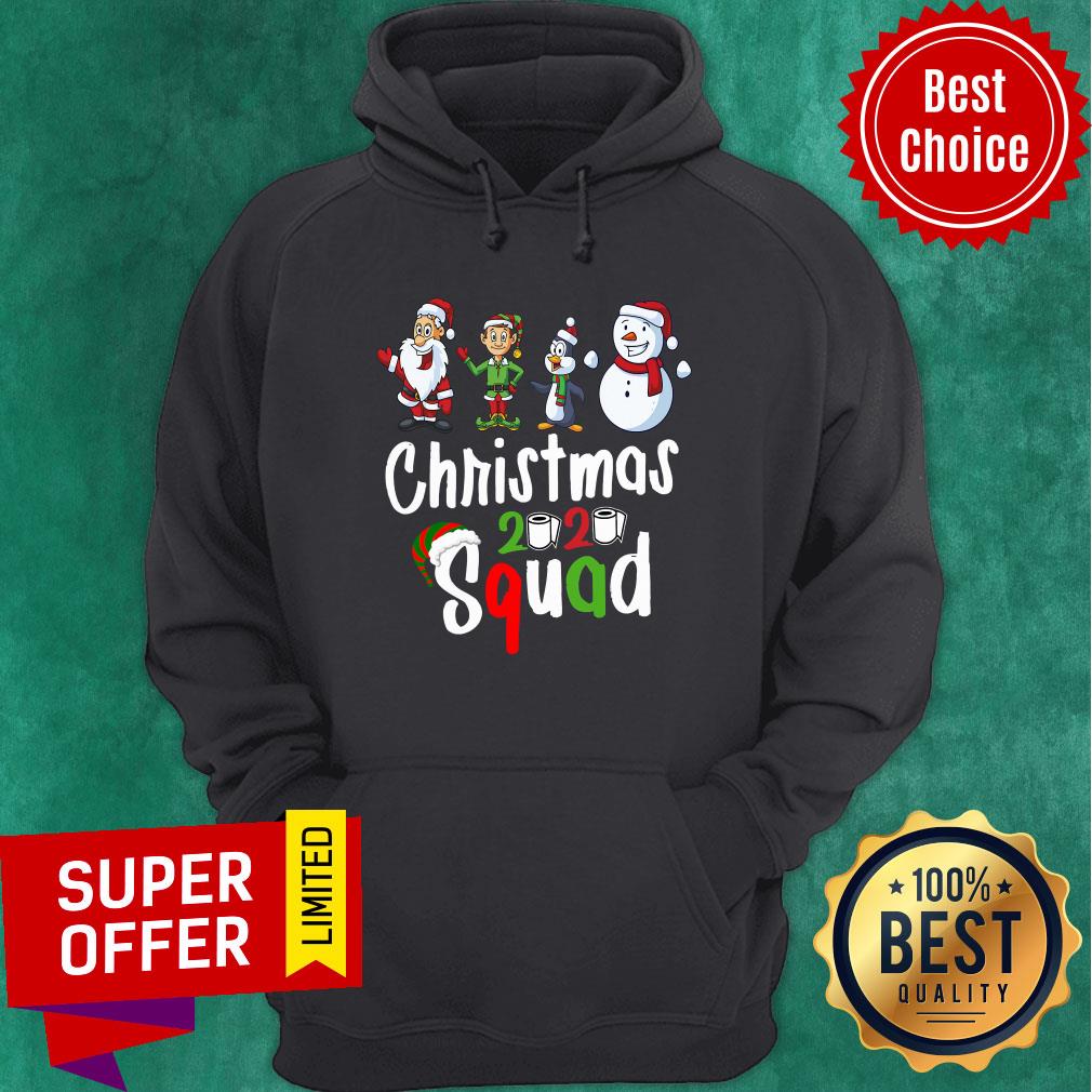 Official Santa Claus Elf Penguins Snowman Christmas 2020 Squad Shirt