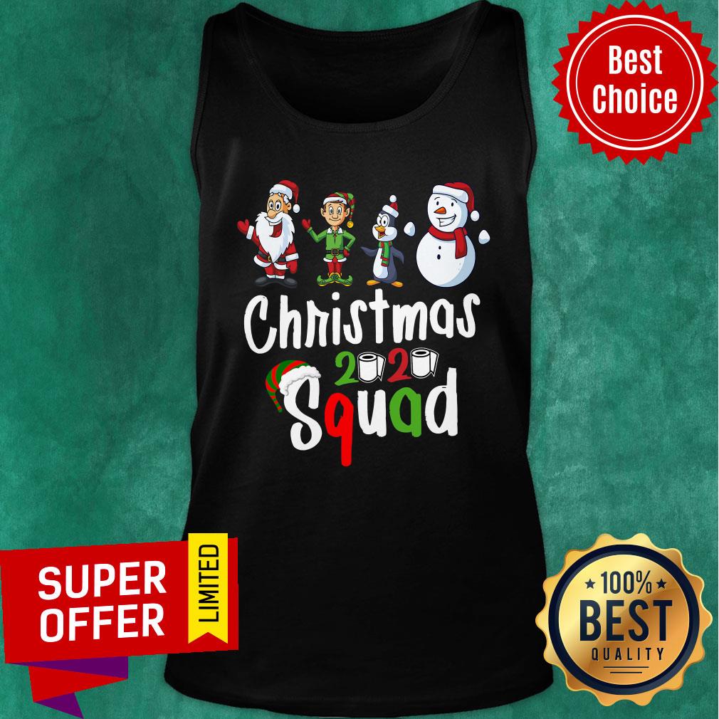 Official Santa Claus Elf Penguins Snowman Christmas 2020 Squad Shirt