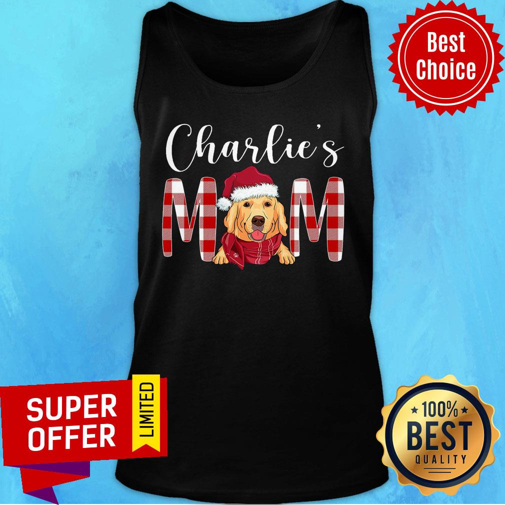 Official Santa Golden Retriever Charlie’s Mom Christmas Shirt