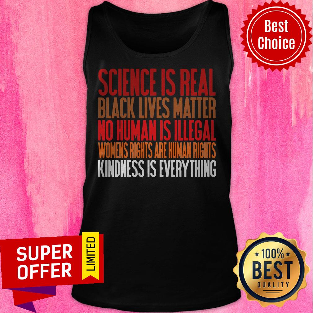 Official Science Is Real Black Lives Matter Shirt