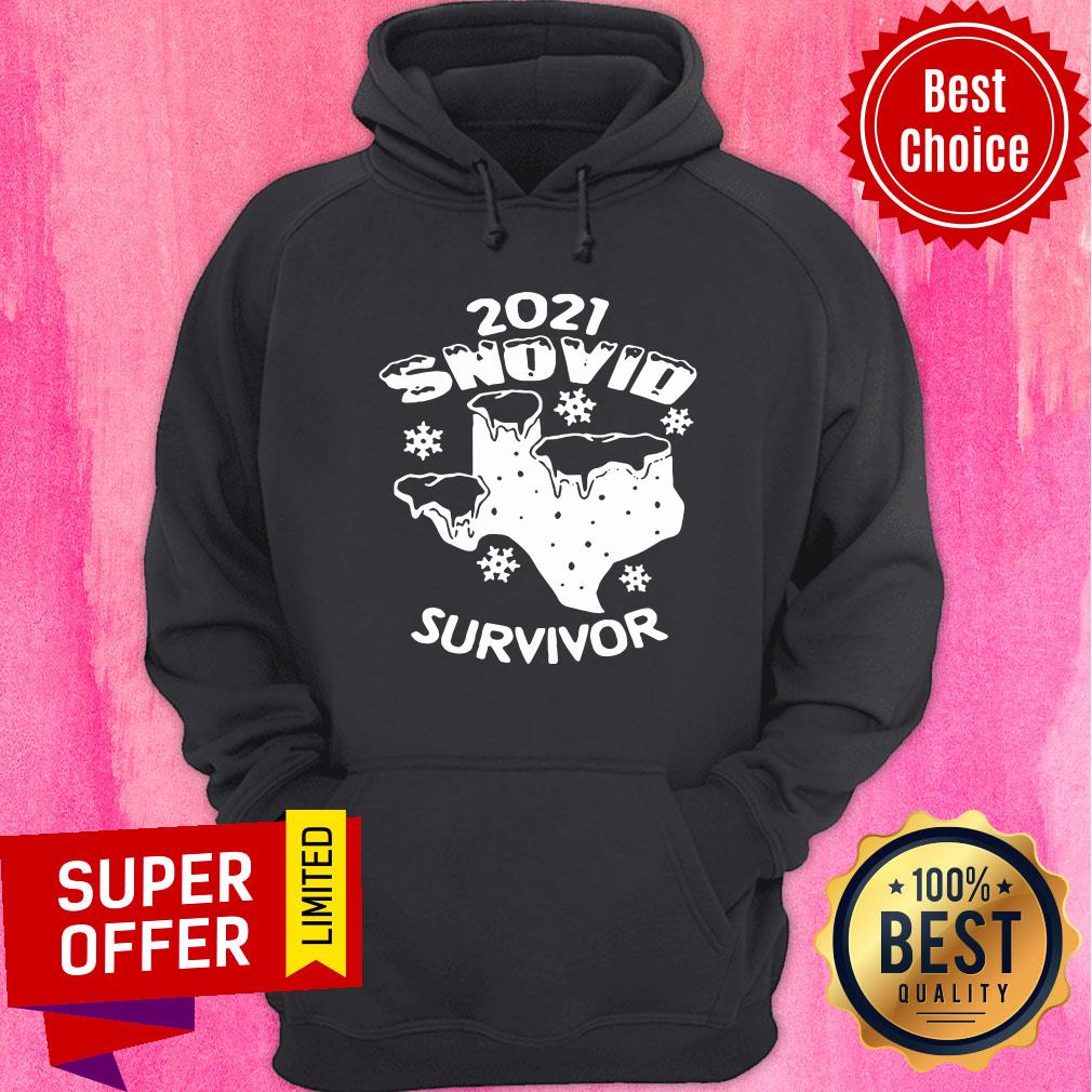 Official Snovid 2021 Texas Survived Shirt