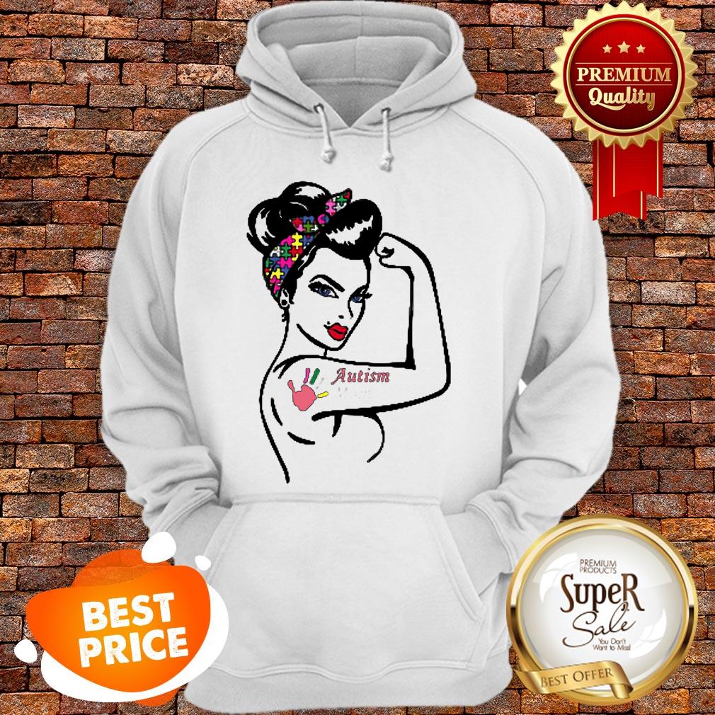 Official Strong Girl Autism Awareness Shirt