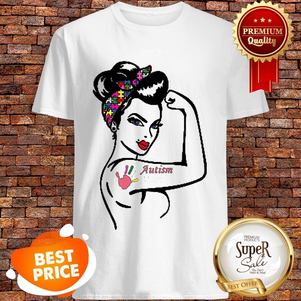 Official Strong Girl Autism Awareness Shirt