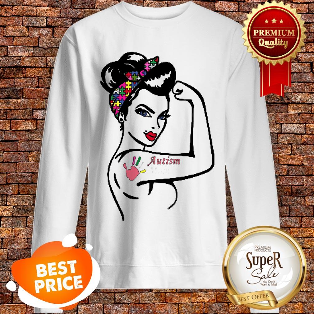 Official Strong Girl Autism Awareness Shirt