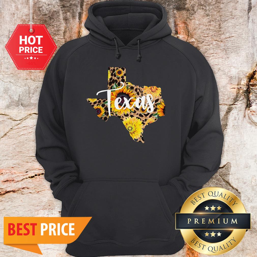 Official Texas Sunflower Wildflower State Map Shirt