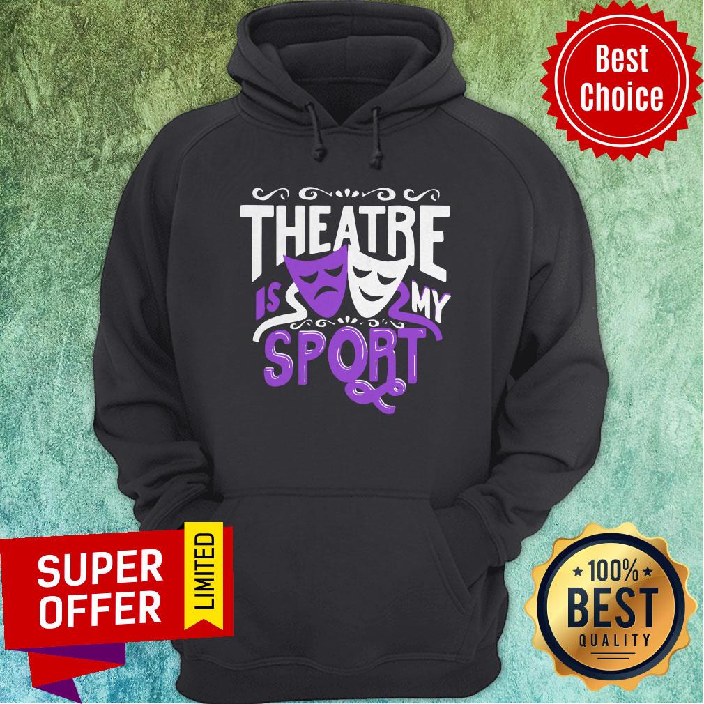 Official Theatre Is My Sport Christmas Face Mask Shirt