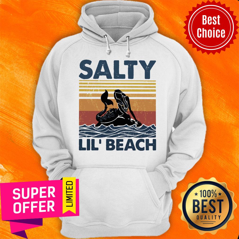 Official Vintage Mermaid Salty Lil' Beach Shirt