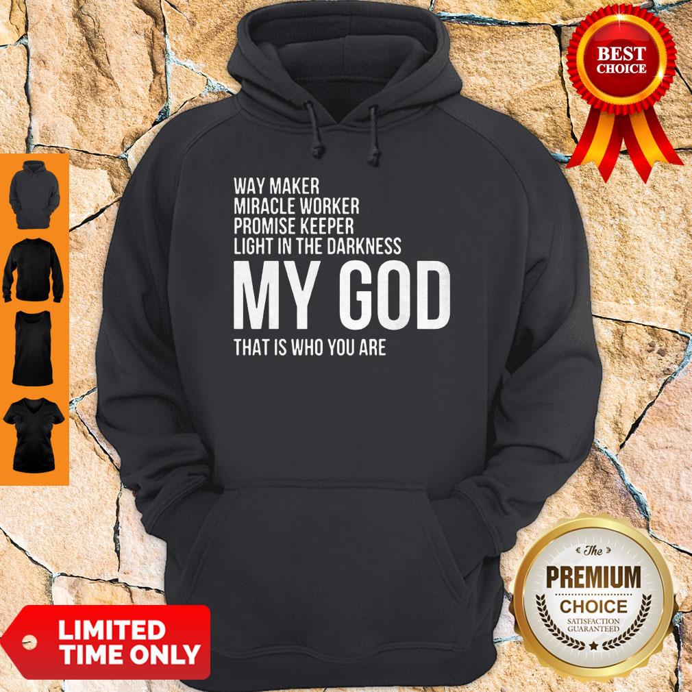 Official Way Maker Miracle Worker My God Shirt