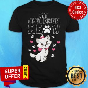 Top My Children Meow Dog And Cat Shirt